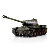 Torro 1:16 RC czołg is-2 1944 zielony IR dym
