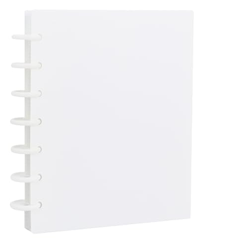 Kpop Photocard Binder 3 Inch Photocard Holder Book Sleeves with 30Pcs Inner Pages A5 Idol Business Card Collect 2×3 Photo Album, White