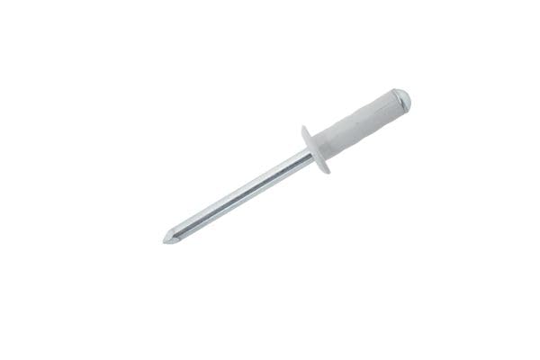 4.8 x 15 Aluminium/Steel Dome Head Multigrip Rivets (100PCS) (Oyster)
