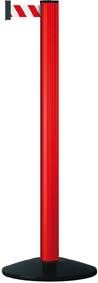Pali per cintura Safety Db, rosso, bianco, 2,3 m