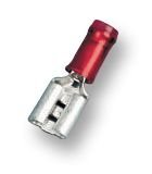 Récipients PIDG RED 0,25 | Connecteurs à sertir rapides à connecter/déconnecter - Lot de 50 - 640903-1