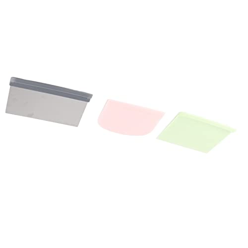 3-Pack Dough Scraper Multipurpose Food Grade Safety Cutter Cake Bread Dough Cake Cutter Bread Multipurpose