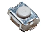 Pack of 19 PTS820J15MSMTRLFS Tactile Switches SPST-N0 0.05A 12V, Cut Tape, RoHS