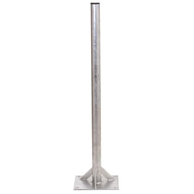HDSAT Pied DE TERRASSE RENFORCÉ DIAMETRE 50MM Hauteur 1M Fixation Parabole antenne Sol