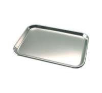 DCI International 8013 Stainless Steel Bracket Tray (B Size) 9 3/4'' x 13 1/2'', (A-dec #043.001.00)