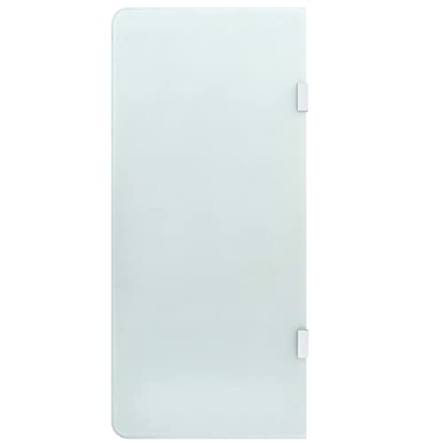 Mokuyary Mampara urinario de pared 90 x 40 cm, cristal templado, mampara de ducha para mampara de ducha, mampara de ducha, mampara de cristal para cuarto de baño
