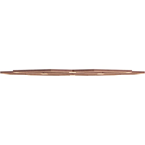 Image of Ekena Millwork 18 inchOD x 7 5 /8 inchID x 1 /4 inchT Florin Wood Fretwork Pierced Ceiling Medallion, Alder