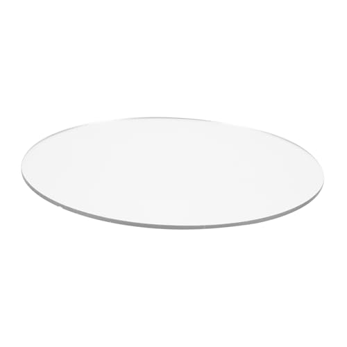 HOOTNEE Acrylic Mirror Photo Props Mirrors Product Photo Props Product Photography Props Round Photo Studio Mirror Reflective Display Table Mirror Jewelry Photo Mirror Props Prop Mirrors