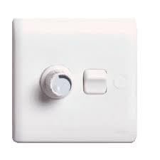 Hager - 500W Dimmer Switch 1 Gang for Lights