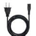 Produktbild Skryo_ Electronics & Gadgets Skryo US 2 poliger Anschluss Netzkabel / Kabel für Sony Playstation 4 PS4 PS2 PS3 / PS3 Slim