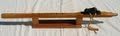 Native American style E Cedar Flute with Cat Carving by Spring Shine.