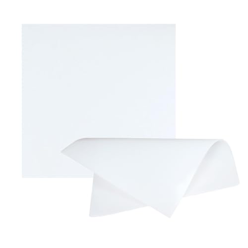 SKYPRO Silikon-Gummiplatte, 1 mm, 100x100 mm, 2 Stück