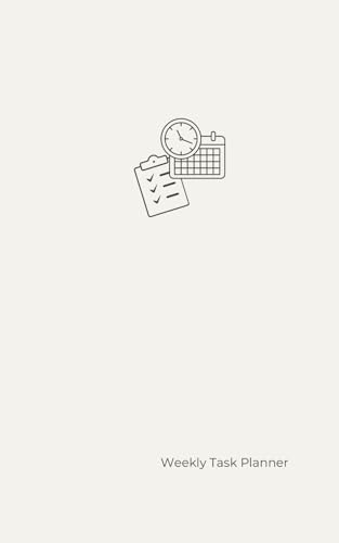 Easy-Simple Weekly Planner: Minimalist Weekly One-Page Journal
