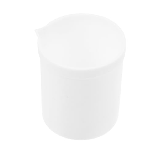 NAMOARLY Beaker Portable Beakers Science Teacher Chemistry Beakers Small Cup Beakers Lab Cups Beaker Mugs Small Lab Beaker Mug Portable Beaker Mug White PTFE