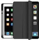 eSTUFF Seattle Pencil Case iPad 9.7 2018/2017. Black PU Leather, ES682085-BULK (2018/2017. Black PU Leather Front with Soft TPU Back and Pencil Slot.)