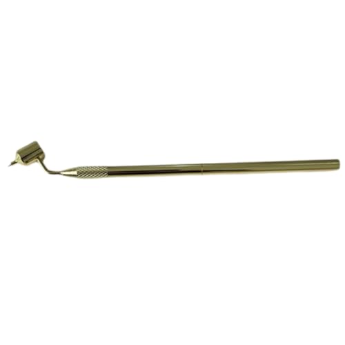 Iyalezirk - Bolígrafo de aplicación de pintura líquida de línea fina, marcador de precisión acodado para reparación de arañazos de coche, 0,4 mm