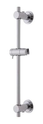Barre de douche 56 cm en acier inoxydable avec ventouses ultra puissantes