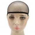 10pcs Wig Mesh Cap, Stretchable Hairnets Dome Wig for Women Cosplay (Black), Default
