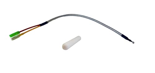 PS35 pellet stove Thermocouple Protection Tube Bundle - for Eco-Choice Replacement stove Thermocouples Accessories PS50 CAB50 PH-20154 SRV7034-186 - 14″ Ceramic Cover Tube Combo