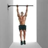 Klimmzugstange Wandmontage für Krafttraining - Indoor und Outdoor Trainingsgeräte für Rücken, Schultern, Brust, Arme, Trizeps, Bizeps, Bauchmuskeln