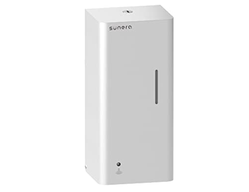 SUNERA Luxuriöser automatischer Schaumseifenspender aus 304 Edelstahl, kommerzielle Wandhalterung, berührungsloser Schaumspender, freihändig, berührungsfrei, Schaumseifenspender, 1000 ml Cover