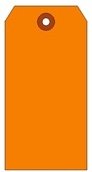 Shipping Tag, HVY. Wt., Orange, Sz #3, Box of 1000, Plain