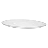 HOODANCOS Piatto Girevole in Vetro Spesso per Microonde Piatto Ricambio Resistente al Calore con Supporto Pips Compatibile con Vari Modelli immagine