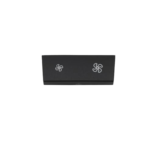 APVMFMKLTG Panel de instrumentos con botones de volumen y ventilador de aire acondicionado, compatibles con BMW Serie 1, 2, 3, 4, X1, X3, X5, X6, F20, F30, F35, F80, F25, F26, E70, E84 y E90.(Model D)