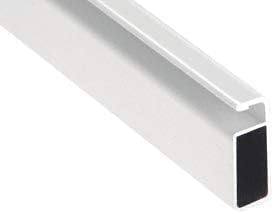 CRL White Finish 3/4" x 1/4" Extruded Aluminum Screen Frame - 12 ft Long