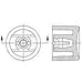 C22004, Switch Access Push Button Switch Round Cap Box (100 Items)