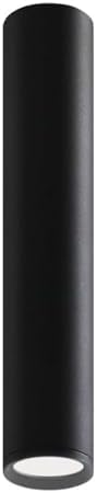 Modern 7W LED Cylindrical Spotlights - Ceiling-Mounted Hallway, Living Room & Bedroom Lighting, Stylish Fixtures for Retail & Clothing Stores (White)