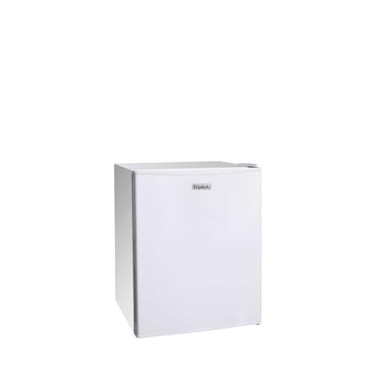 Minibar Frigelux CUBE72A++ - Minibar - 68 litres - Réfrigerateur/congel : Froid statique/Froid statique - Dégivrage manuel - Blanc - Classe E/Pose libre