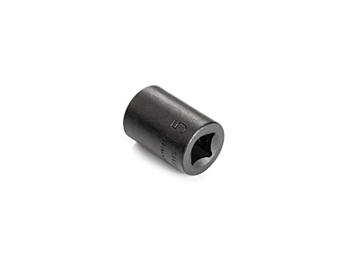 Image of TEKTON 3 /8 Inch Drive x 15 mm Shallow 12-Point Impact Socket | SID12315