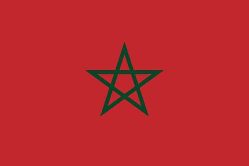 Drapeau Maroc vert foncé 1.35m²抗风抗撕裂大尺寸风景旗 - 2