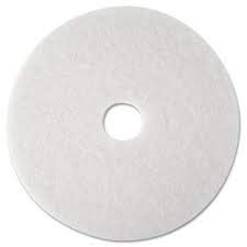 SCOTCHBRITE White Floor Polish Pad 4100 3M (White, 17") Pack of 5 Pieces-image-26