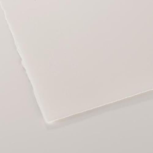 Lot de 10 Feuille Aquarelle 64,8x101,6 356g/m², grain satiné blanc
