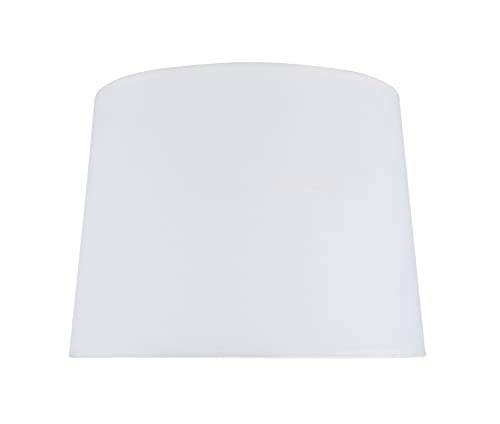 Aspen Creative 32020A Transitional Empire Shape Spider Fitter Lamp Shade in White, 14" Top x 16" Bottom x 12" Slant Height by Aspen Creative - Used condition - US$45.14