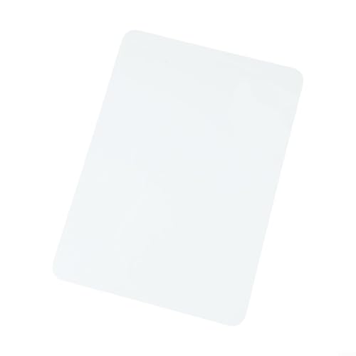 Autocollant effaçable à sec pour tableau blanc format A5 pour surfaces métalliques, y compris réfrigérateur, classeur, armoire, tableau de messages, (arrondi)