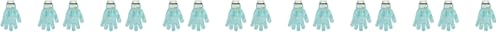 EcoTools Bath & Shower Gloves, Recycled Netting, Exfoliating, Gentle Cleansing for Whole Body, Fits All Hands, Green, 1 Pair