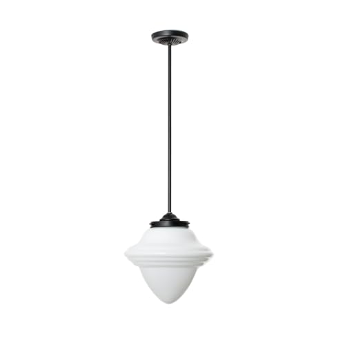 Lampe Moonlight Acorn Large Art Deco Trade suspension en verre pour plafond
