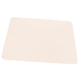 Alipis 1Stk Silikon-Pad Gestell ish Trockenmatte -Ofen Utensil farbige Tischunterlage Deckel Kitchen mat küchendekoration kreative Geschirrunterlage Tischschutzmatte Kieselgel Beige