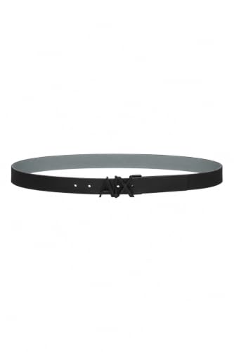Image of Armani Exchange Men's Gold Buckle Reversible Hinge Belt