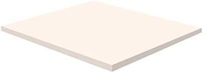 Prime Foam - Sábana cuadrada de espuma viscoelástica para tapicería, 2.5 libras, densidad regular, 12 x 18 x 18 pulgadas, calidad de lujo para sofá,