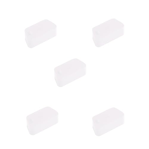 Image of 5 PCS VGA /DB9 Port Anti-dust Plugs, Silicone Covers Caps Stoppers, Port Protector for RS232, HDB15, DB9, 0.59 x 0.28 (LxW)