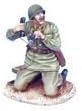 Russian Mortar Crew Officer with Field Phone