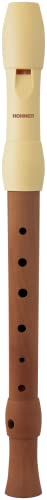 FLAUTA DULCE SOPRANO - Hohner (9585 0) Alegra Mixta (Digitacion Alemana) (2 Piezas) Boquilla Marfil