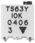 #US 3 Pc TS63Y502KR10 Trimmer, Multi Turn, Cermet,Adjust, 5 Kohm, S