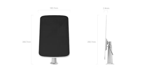 Image of EZVIZ Solar Panel-E Type-C 6.2W Charging Power Supply for Wireless Compatible with EZVIZ B8 /HB8 Security Camera