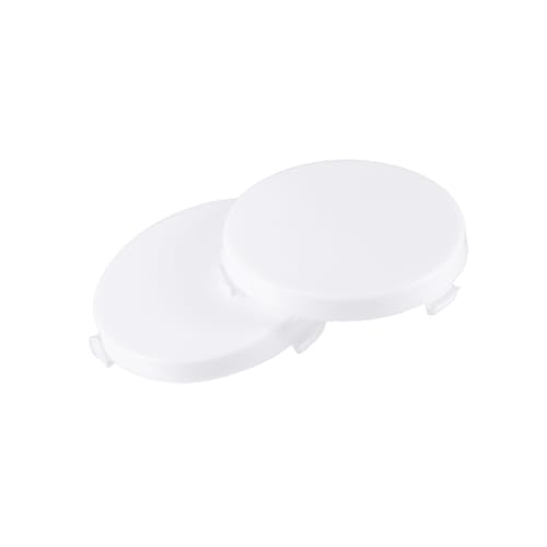 Partuto Car Dome Courtesy Sail Panel Light Lamp Lens Cover Car Interior Light Lens for Chevy Impala 1962-1967 Plastic White (Set of 2) Replacement