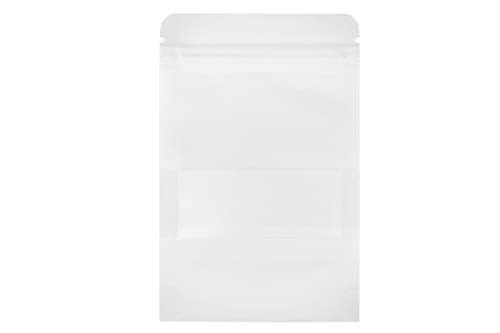 Bolsas de papel kraft blanco herméticas para evitar la humedad en granos y alimentos secos 8